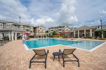 Resort-style salt water pool